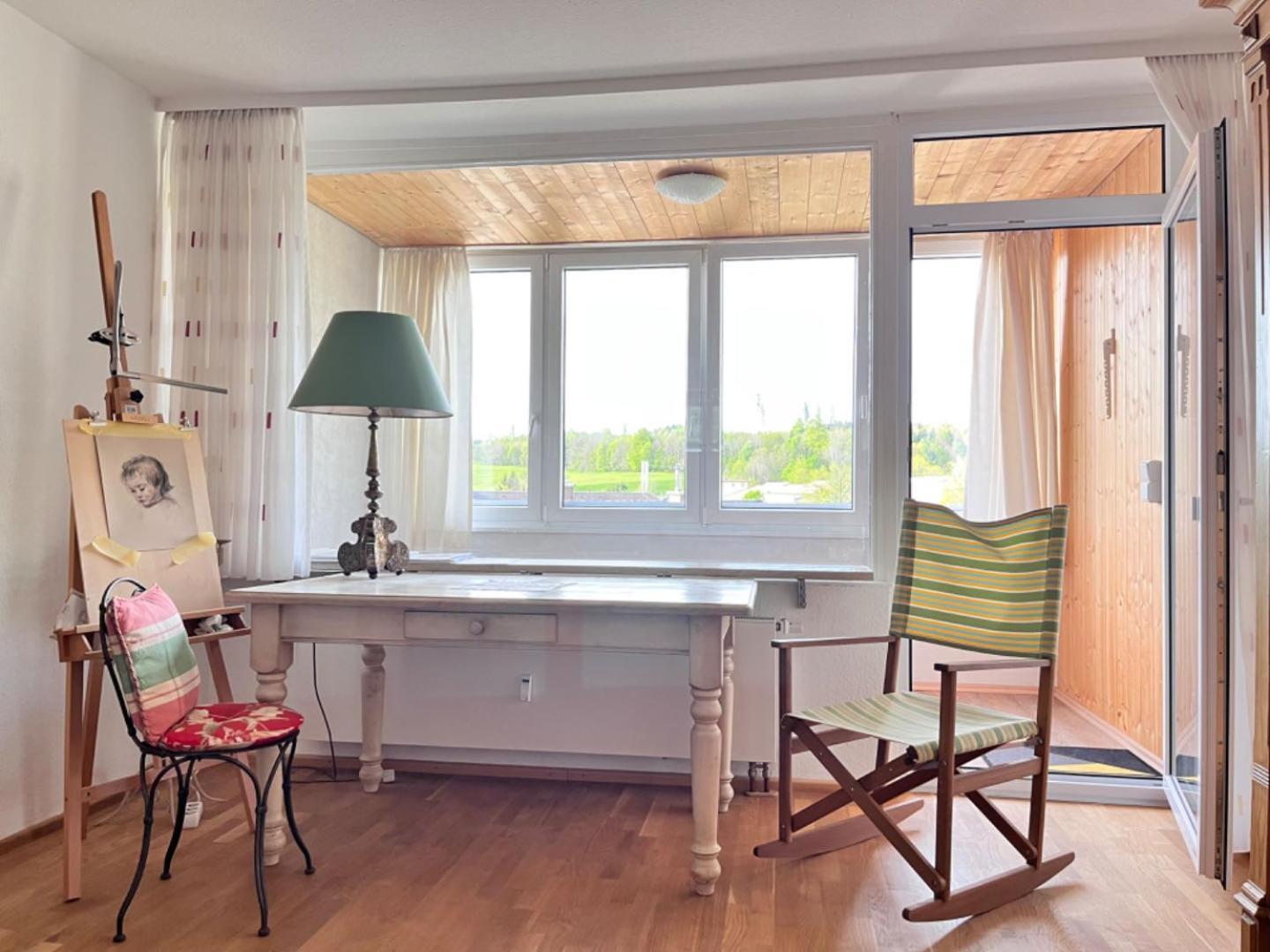 Grosszuegige Wohnung, Bergblick, Vintage Sonthofen Kültér fotó